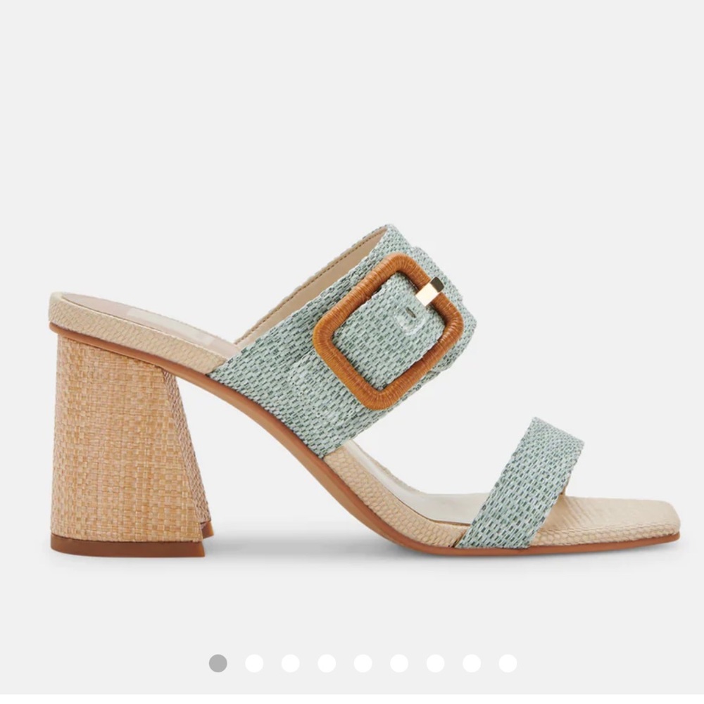 Brand New Dolce Vita Posy Heels in Mint